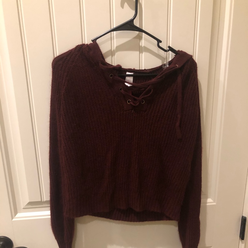 hooded sweater